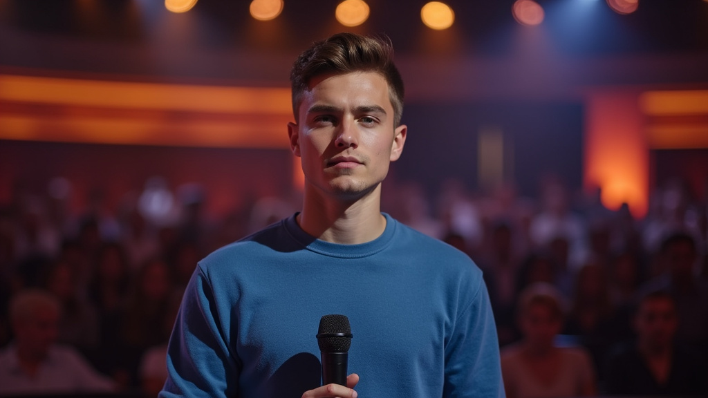 Émilien en direct sur sa chaîne Twitch