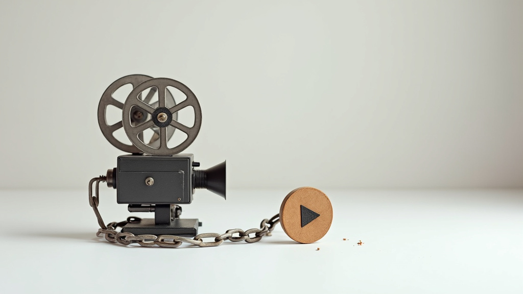 Illustration de l'interface d'une plateforme de streaming illégale avec ses risques potentiels