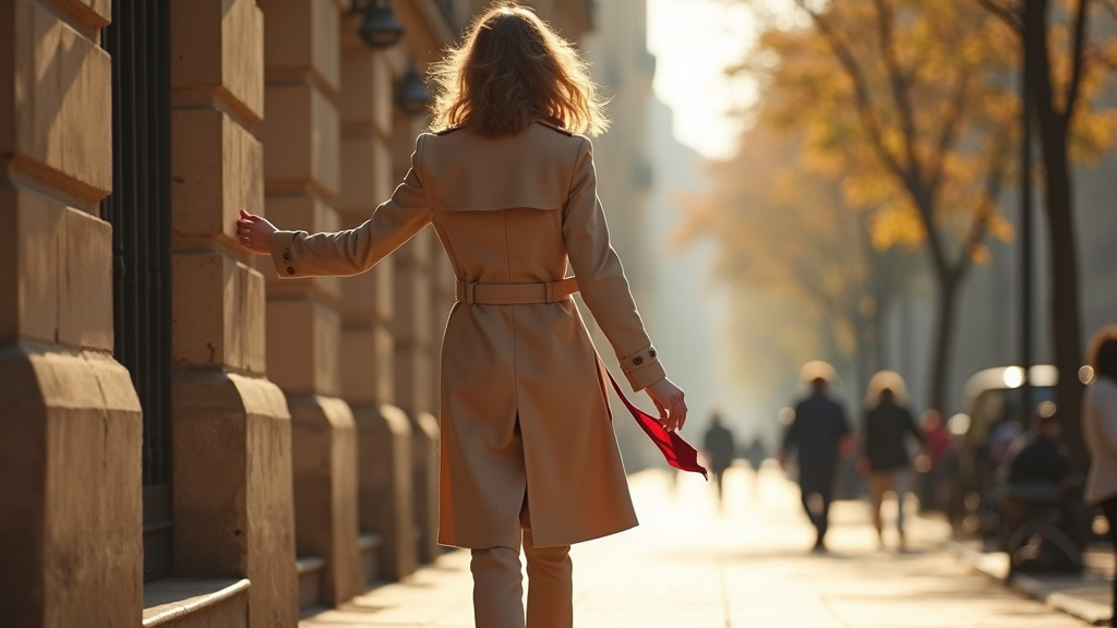 Garance Doré dans une tenue élégante et naturelle à Paris