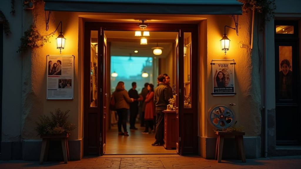 Salle de projection du Cinéma Le cinéma indépendant