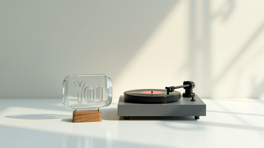 Interface d'un convertisseur YouTube en MP3 moderne avec options de qualité