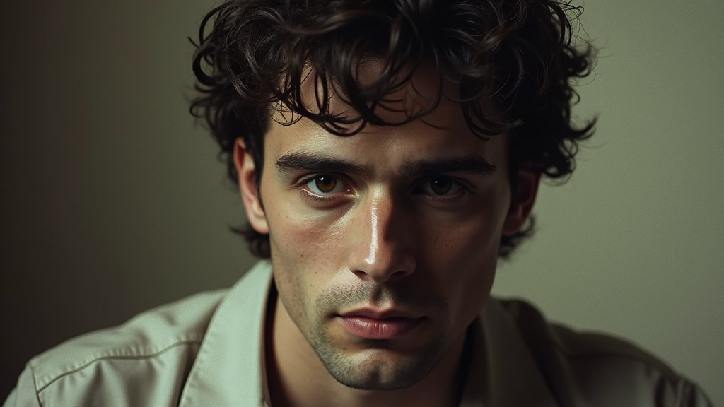 Portrait de Ted Bundy dans sa cellule